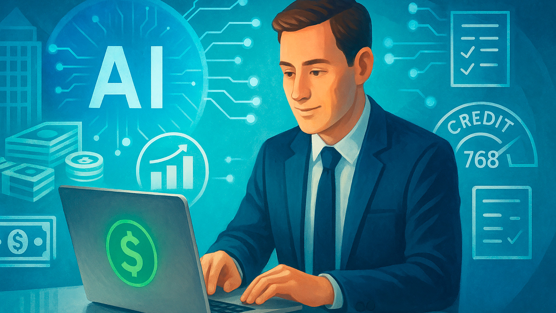 AI driven credit management